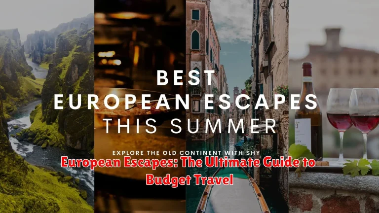 European Escapes: The Ultimate Guide to Budget Travel