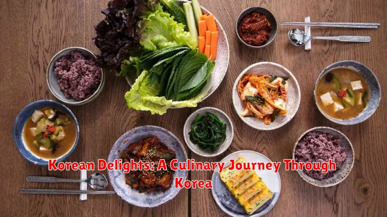 Korean Delights: A Culinary Journey Through Korea